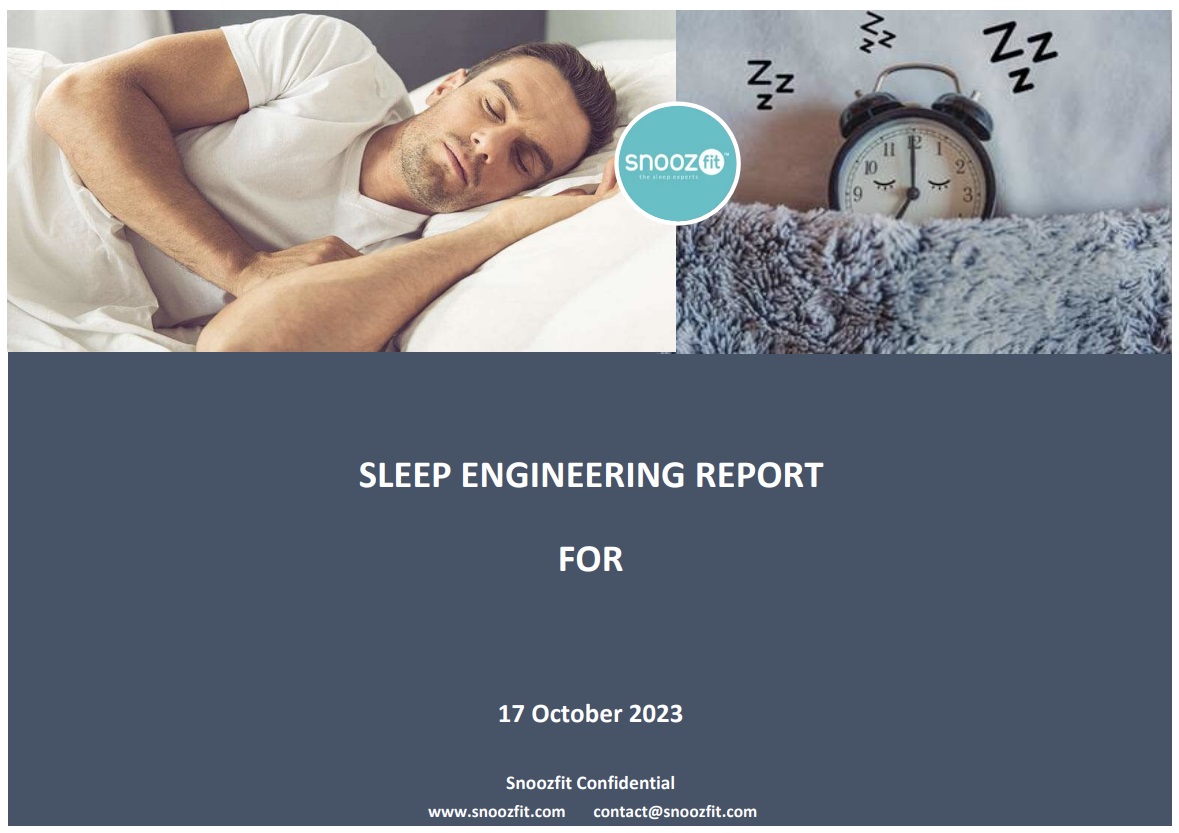 sample sleep engineering report